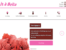 Tablet Screenshot of isabellais.dk